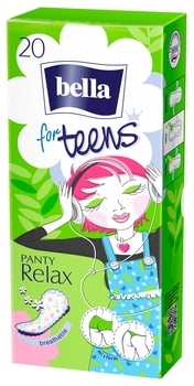 Щоденні прокладки Bella for Teens Relax, 20 шт. - Pampik