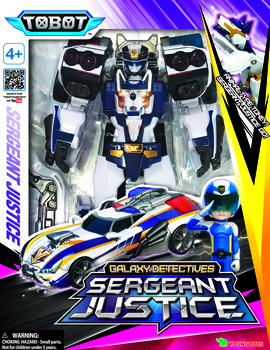 Робот-трансформер Tobot Детективи Галактики Сержант Джастіс (301088) - Pampik - 4