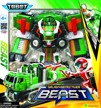 Робот-трансформер Tobot Детективи Галактики Біст (301095) - Pampik - 3