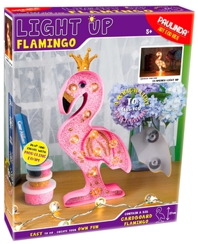 Набор для творчества Paulinda Сияющий Фламинго (072781-3) - Pampik