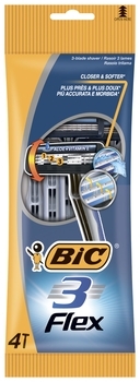 Бритвенный станок BIC 3 Flex, 4 шт. - Pampik