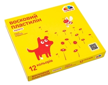 Набір воскового пластиліну Гамма.ua Малята, 10 кольорів (100304) - Pampik