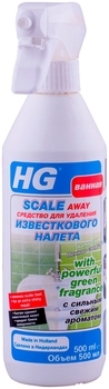 Засіб для видалення вапняного нальоту зі свіжим ароматом HG, 500 мл - Pampik