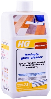 Засіб для миття та надання блиску ламінату HG, 1000 мл - Pampik