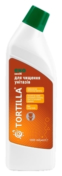 Средство для чистки унитаза Tortilla Eко, 1000 мл - Pampik