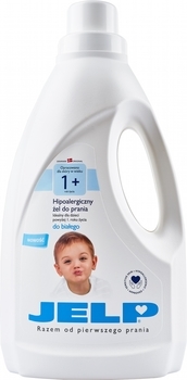 Гіпоалергенний гель Jelp 1+ для прання білого, 1,5 л (90015) - Pampik