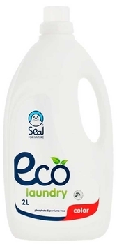 Засіб Eco Seal for Nature для прання кольорової білизни в автоматичних машинах, 2 л - Pampik