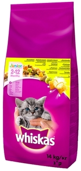 Сухий корм Whiskas для кошенят, 14 кг - Pampik