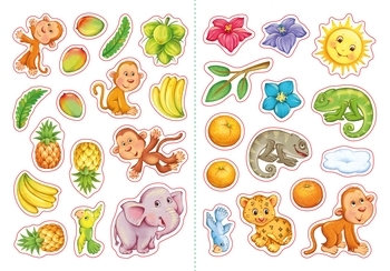 Створи історії з наліпками. Мавпочка - МАГ (А1298016У) - Pampik - 5