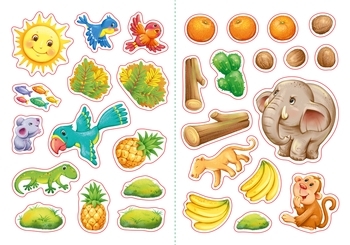 Створюй історії з наліпками. Слоненя - МАГ (А1298011У) - Pampik - 5