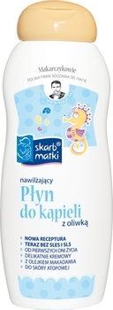 Лосьон Skarb Matki увлажняющий для ванны с оливковым маслом для младенцев и детей, 250 мл (1914) - Pampik
