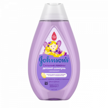 Подарунок. Дитячий шампунь Johnson's® Baby Сильні локони, 300 мл - Pampik - 3