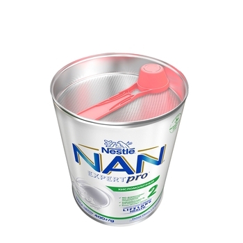 Суха молочна суміш NAN Optipro 2 Кисломолочна, 400 г - Pampik - 4