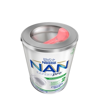 Суха молочна суміш NAN Optipro 2 Кисломолочна, 400 г - Pampik - 5