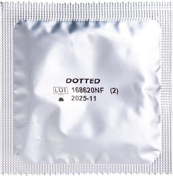 Презервативи латексні Vizit Dotted, точкові, 3 шт. - Pampik - 4