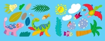 Динозаври. Малюємо та клеїмо - Pampik - 4