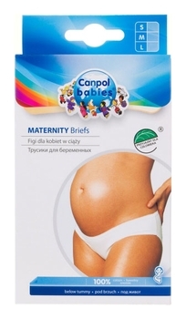 Трусики для вагітних Canpol Babies, низькі, білий, S - Pampik - 2
