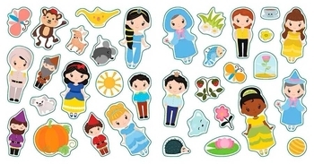 Суперові наліпки. Казкові принцеси (9786178098117) - Pampik - 2