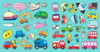 Суперові наліпки. Транспорт - Pampik - 2