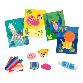 Набор для творчества Djeco Кудрявые животные (DJ09868) - Pampik - 2