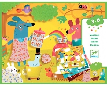 Набір для творчості Djeco Весела піна колаж (DJ09869) - Pampik