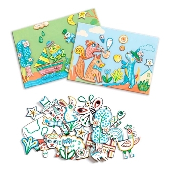 Набор для творчества Djeco Мир для создания животных (DJ08997) - Pampik - 3