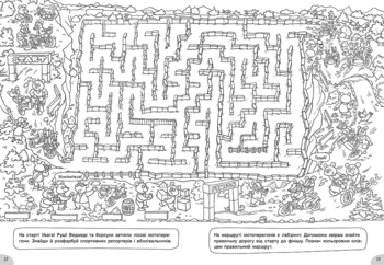 Розмальовки-хованки на спортивному майданчику - Сидоренко О. І. - Pampik - 3