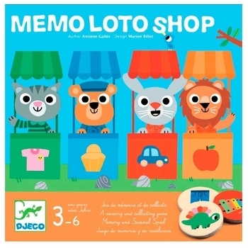 Лото Djeco Магазин (DJ08537) - Pampik