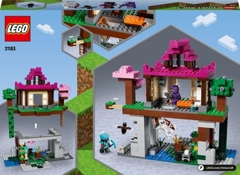 Конструктор Lego Minecraft Майданчик для тренувань, 534 деталі (21183) - Pampik - 4