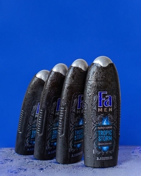 Гель для душа Fa Men Полінезійські елементи Тропічний шторм, 250 мл - Pampik - 2