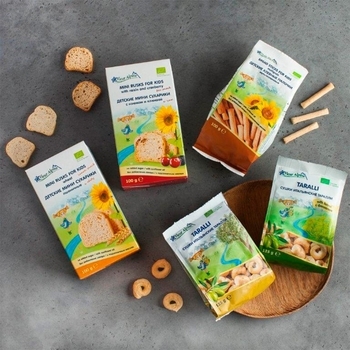 Пшеничні міні-сухарики Fleur Alpine, 100 г - Pampik - 3