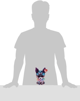 Мягкая игрушка TY Flippables Чихуахуа Yappy, 15 см, фиолетовый (36268) - Pampik - 4