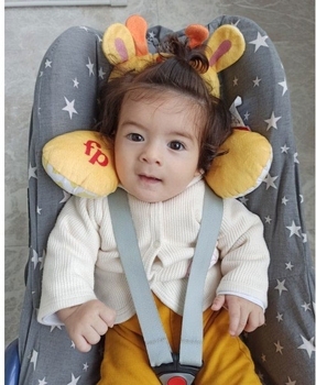 Подушка-іграшка Fisher-Price Жираф для подорожей (FP-NP014) - Pampik - 3