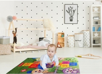 Ігровий противоковзний килимок Fisher-Price Гра в класики, р.120х80 см (FP-PC005) - Pampik - 2