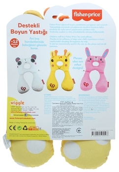 Подушка-іграшка Fisher-Price Жираф для подорожей (FP-NP014) - Pampik - 4