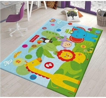 Ігровий протиковзний килимок Fisher-Price Джунглі, р.120х80 см (FP-PC007) - Pampik - 3