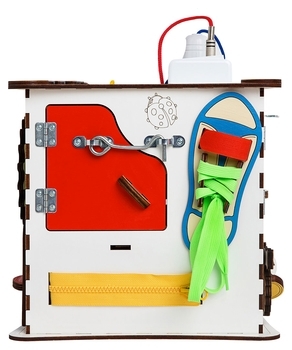 Розвиваючий кубик GoodPlay, з підсвічуванням, 25х25х25 см (K009) - Pampik - 3