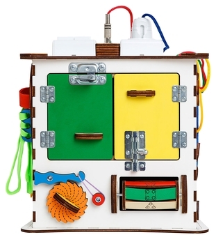 Розвиваючий кубик GoodPlay, з підсвічуванням, 25х25х25 см (K009) - Pampik - 4