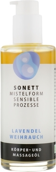 Органічне масажне масло Sonett Лаванда, 145 мл - Pampik