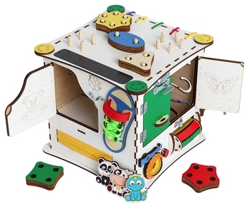 Розвиваючий кубик GoodPlay, 25х25х25 см (K008) - Pampik - 10