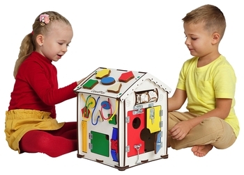 Розвиваючий центр GoodPlay Бізідом, з підсвічуванням, 35х28х28 см (B006) - Pampik - 9