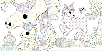 Нові водяні розмальовки: Єдинороги - Романова О. - Pampik - 3