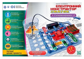 Конструктор Znatok Супер-вимірювач, 17 проектів (ZP70694) - Pampik