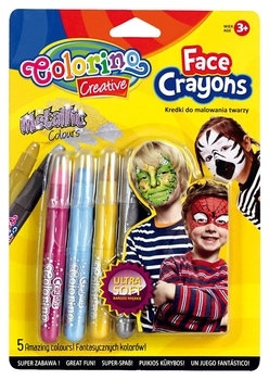 Грим для лица Colorino, 5 цветов (80054PTR) - Pampik