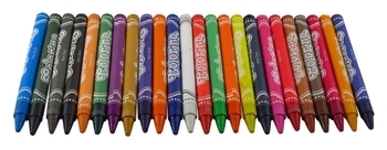 Кольорова крейда Colorino, воскові, 24 кольору (13895PTR) - Pampik - 4