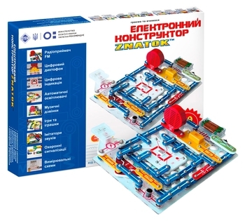 Конструктор Znatok, 999 схем, укр. мова (REW-K001) - Pampik