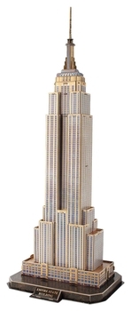 3D Пазл CubicFun National Geographic Емпайр-стейт-білдінг, 66 шт. (DS0977h) - Pampik - 2