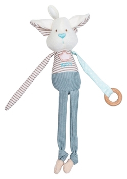 Игрушка-погремушка Elfiki Эльфик Пуффи, голубой (ІГ-0100) - Pampik - 2