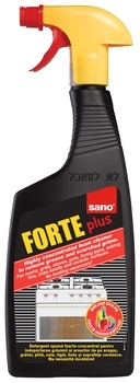 Средство для удаления жира и сажи Sano Forte Plus, 500 мл - Pampik