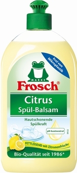 Бальзам для миття посуду Frosch Лимон, 500 мл - Pampik